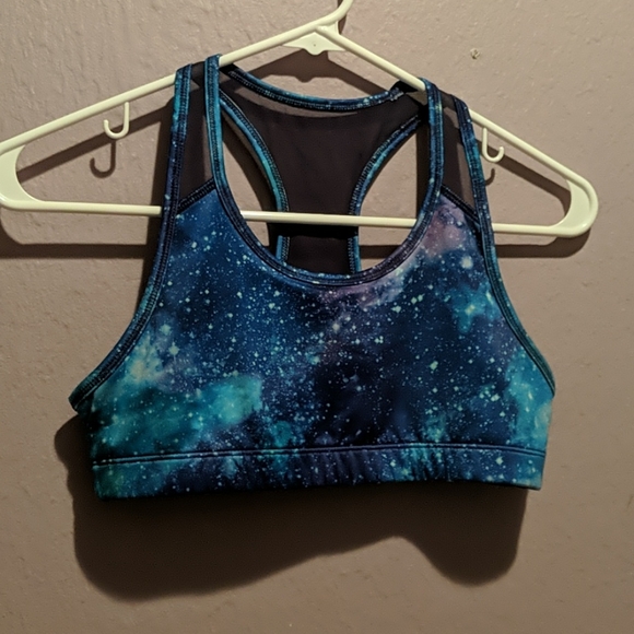 Old Navy Galaxy Sports Bra - Picture 1 of 3